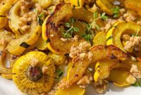 Sweet and Savory Delicata Roast