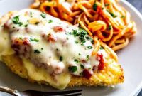 Golden Baked Chicken Parmesan