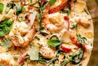 Velvety Parmesan Basil Shrimp