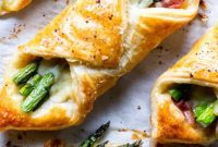 Prosciutto Asparagus Puff Pastry Bites