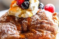 Overnight Croissant French Toast Strata