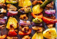 Aloha Grilled Chicken Kabobs