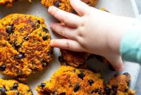 Sweet Potato Kale Black Bean Veggie Bites for Little Ones