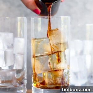Cold Brew Concentrate in a jar