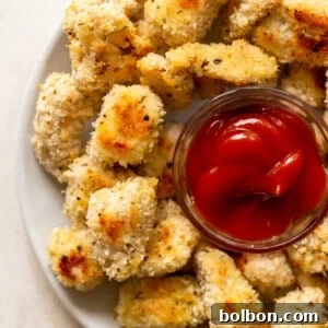 Parmesan Baked Chicken Nuggets