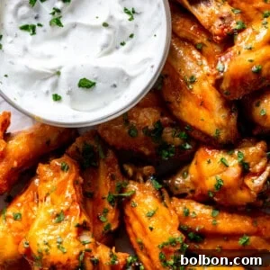 Crunchy Oven-Baked Chicken Wings 10 Crispy Baked Chicken Wings