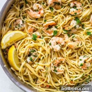 Shrimp Scampi Pasta