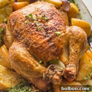 Classic Roasted Chicken with Vegetables
