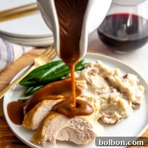 Make Ahead Turkey Gravy