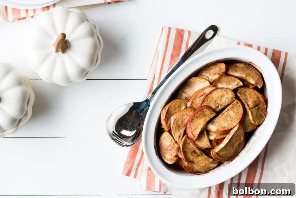 Spiced Sweet Potato Apple Bake 2 This healthier sweet potato casserole is sweetened with maple syrup. Perfect for your Thanksgiving table!