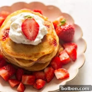 Strawberry Pancakes