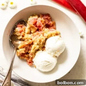 Homestyle Rhubarb Crumble 7 Old Fashioned Rhubarb Crumble