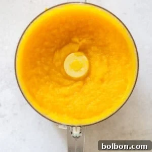 Homemade pumpkin puree in a jar, ready for use