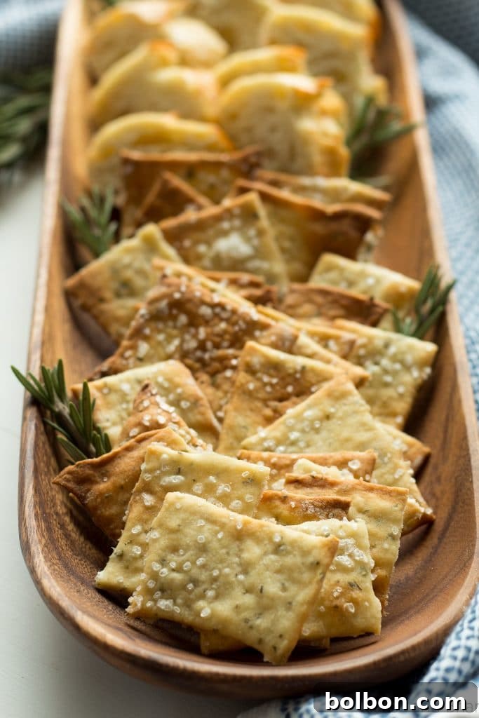 Garden Rosemary Ocean Salt Crackers 2 Rosemary Sea Salt Crackers. These easy homemade crackers are the perfect addition to your cheese plate, or just to have on hand for snacking. Also, how to make a killer cheeseplate with ingredients from the regular grocery store!
