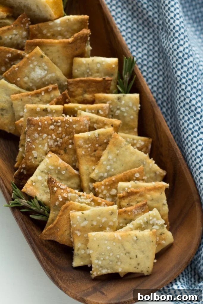 Garden Rosemary Ocean Salt Crackers 3 Rosemary Sea Salt Crackers. These easy homemade crackers are the perfect addition to your cheese plate, or just to have on hand for snacking. Also, how to make a killer cheeseplate with ingredients from the regular grocery store!