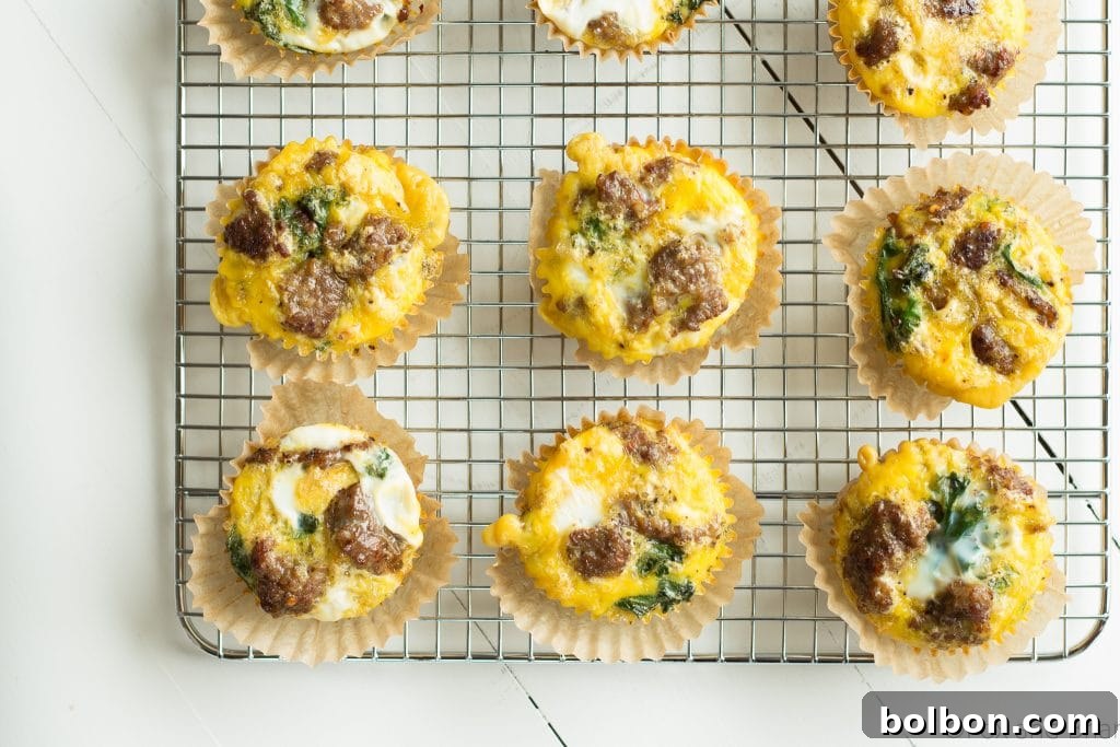Ingredients for sausage and kale egg muffins laid out for preparation