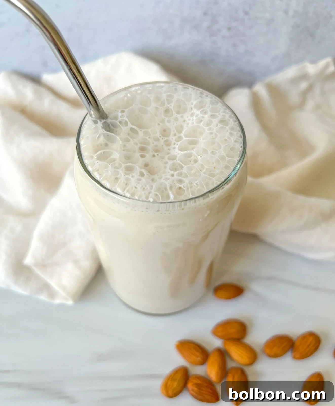DIY Creamy Almond Milk 2 Homemade Almond Milk