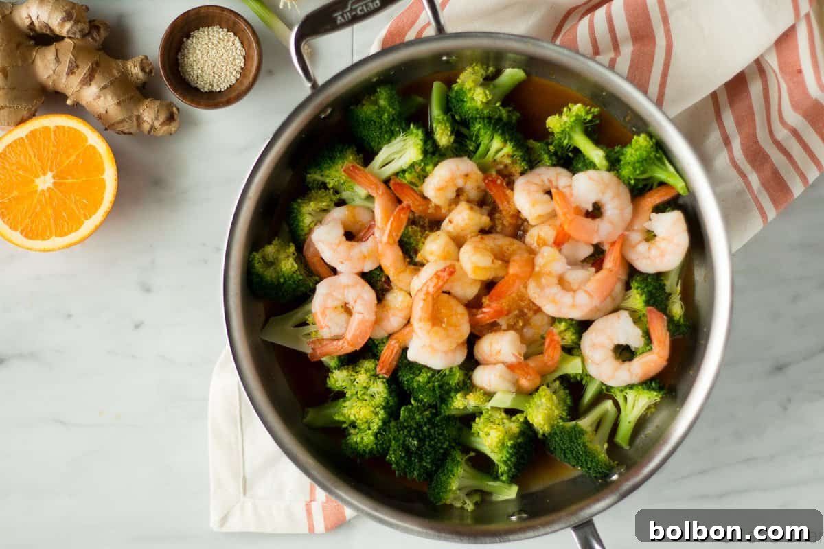 Orange Sesame Shrimp, a perfect blend of sweet and savory