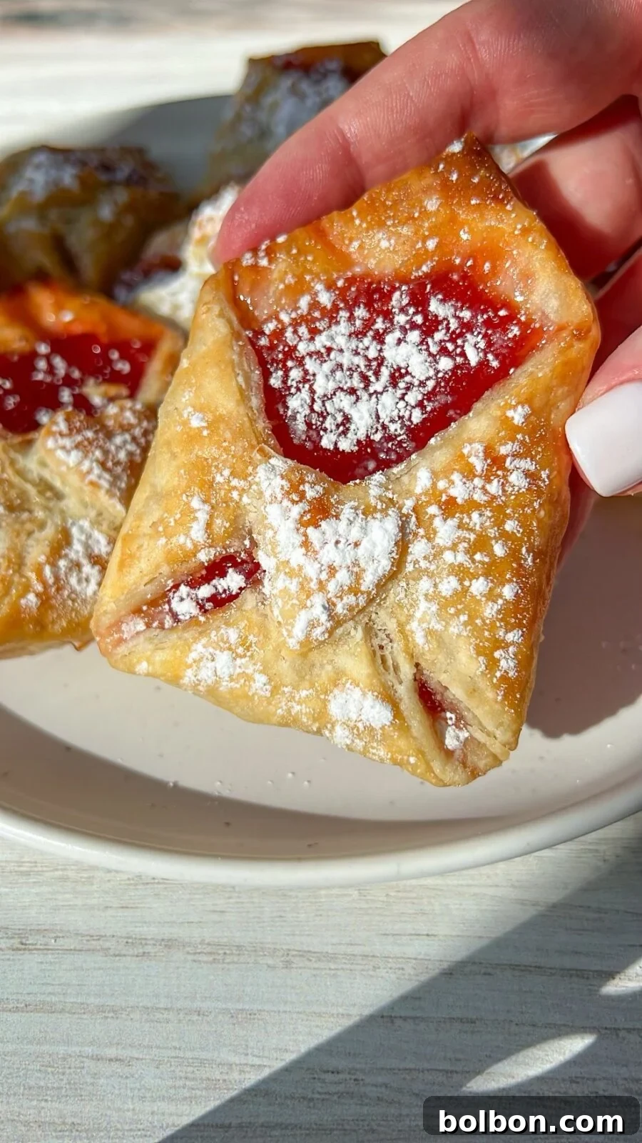 Love Letter Pastries - a charming and easy-to-make dessert for any occasion, featuring flaky puff pastry and a sweet jam filling.
