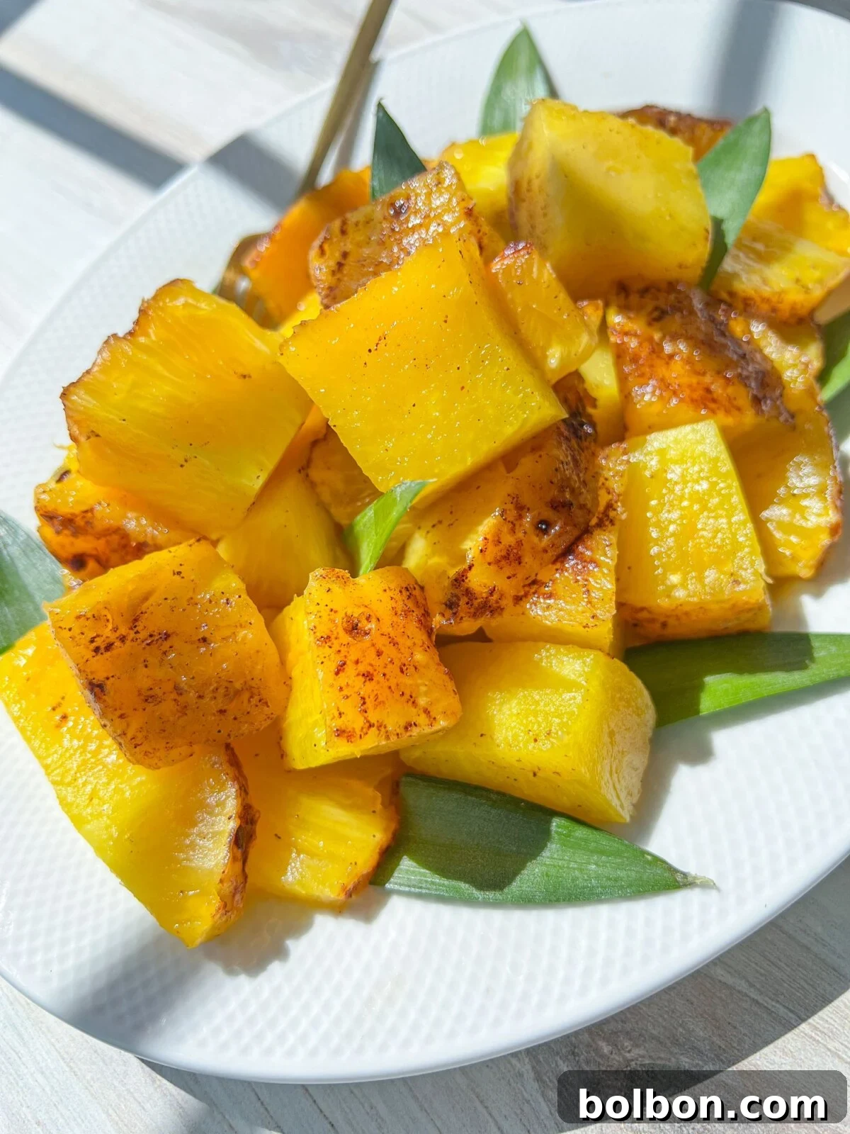 Grilled Brazilian Pineapple 2 Brazilian Grilled Pineapple