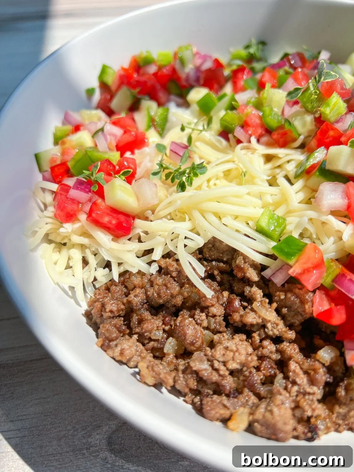Hearty Beef Burrito Bowl 2 Delicious Homemade Beef Burrito Bowl Recipe