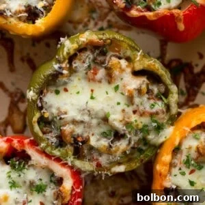 Cheesy Pizza Stuffed Peppers 8 Easy Dinner | Healthy Dinner