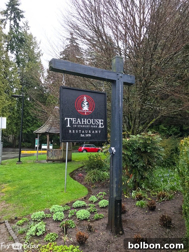Maximize Your Vancouver Weekend: An Ultimate 36-Hour Itinerary 5 Charming Teahouse in Stanley Park, offering stunning views and refreshments during your Vancouver visit.