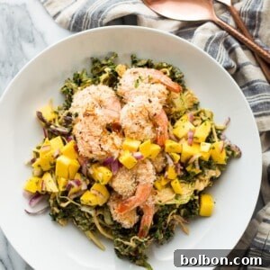 Coconut Shrimp Salad recipe image