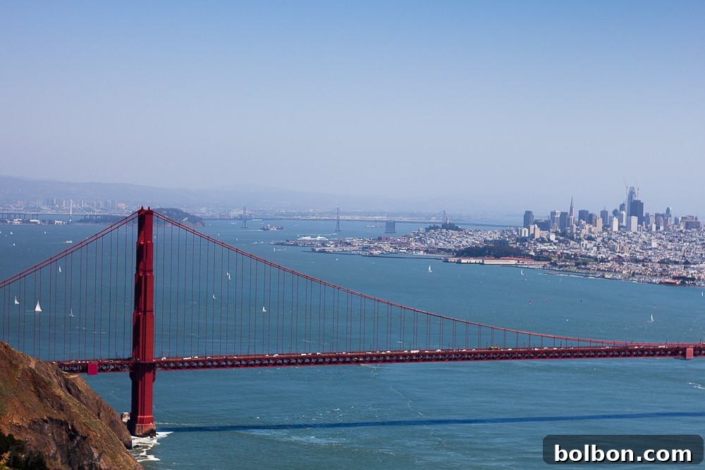 Explore San Francisco A 3 Day Weekend Plan 10 View of Golden Gate Bridge from Marin Headlands. What to do and where to eat in San Francisco. The Ultimate Weekend Travel Guide! How to spend a 3 day weekend in San Francisco | Best places to eat in San Francisco | tourist attractions San Francisco | Weekend trip to San Francisco | Things to do in San Francisco | Underrated things to do in San Francisco