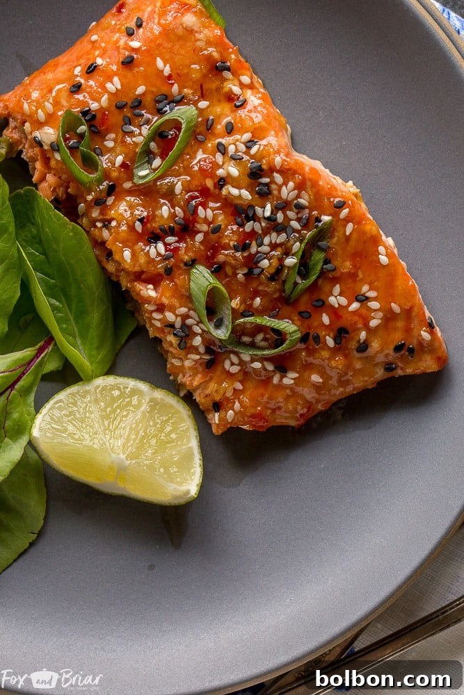 Sweet Chili Garlic Glazed Salmon 5 Easy and healthy Baked Sweet Chili Garlic Salmon recipe. This 20-minute dinner features sweet, tangy, and spicy Asian flavors, perfect for a quick family meal. | Salmon Recipe Ideas | Quick Healthy Dinner | Chili Garlic Fish | Best Baked Salmon