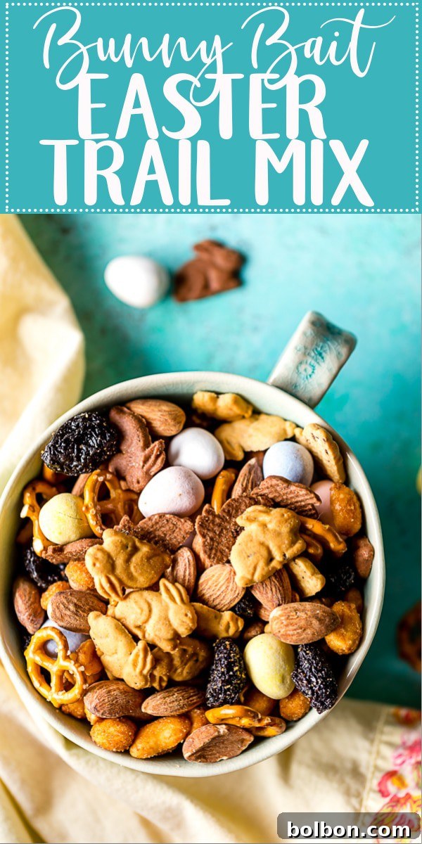 Close-up of Bunny Bait ingredients in a bowl