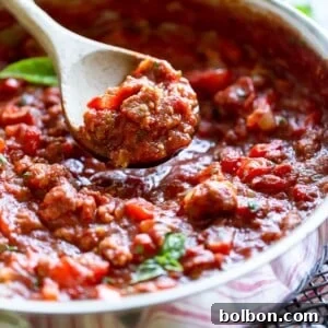 Easy Sausage Marinara Sauce