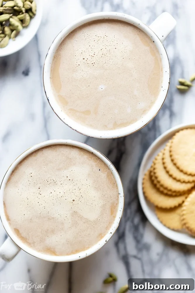 Cozy Brown Sugar Cardamom Latte with warm spices, an ideal homemade fall beverage and a delightful alternative to a Pumpkin Spice Latte. No fancy equipment needed for this cardamom coffee.