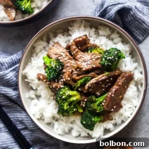 Homemade Beef and Broccoli dish