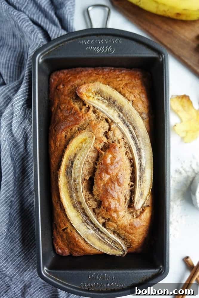 Unripe bananas in a brown paper bag, a simple trick to speed up the ripening process for delicious banana bread.