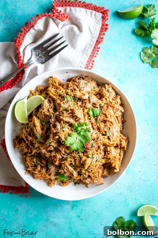 Crispy Slow Cooker Pork Carnitas 2 Tender and juicy Slow Cooker Pork Carnitas, perfect for tacos, burrito bowls, and more. Easy Mexican pulled pork recipe for your Crock Pot. Achieve crispy carnitas and a Chipotle-style flavor with this keto-friendly dish.