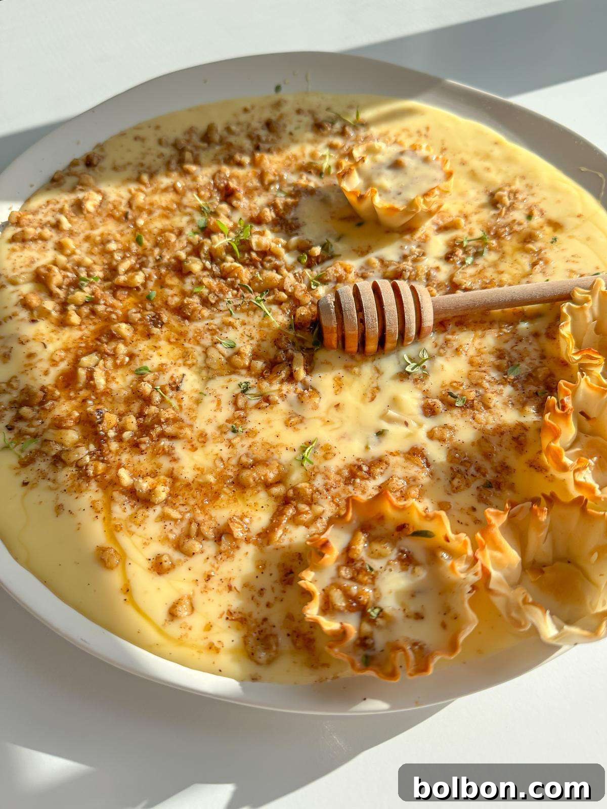 Custard Baklava