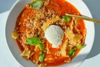 Rustic Lasagna Soup