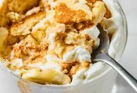 Velvet Banana Pudding Yogurt Cheesecake