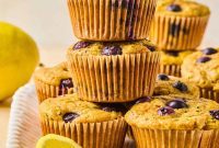 Garden Burst Lemon Blueberry Muffins