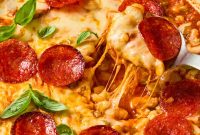Pizza-Flavored Baked Beans