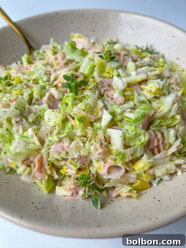 A close-up of a bowl filled with chopped cabbage